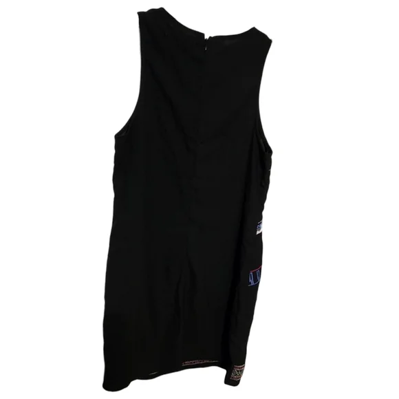 Flying Tomato Black Neon Aztec SouthWest Shift Pencil Short NWOT Dress Sz Small - Picture 7 of 11